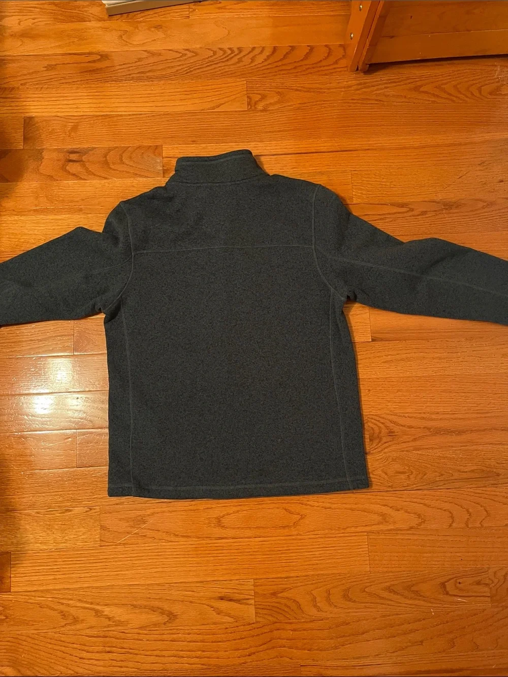 The North Face Men's Blue Half-Zip Fleece Pullover